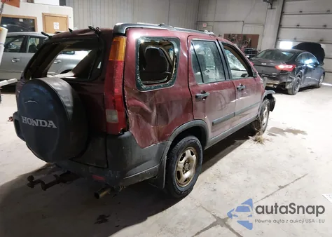 2004 Honda Cr-V Lx z USA, uszkodzony, nr VIN SHSRD77494U249376